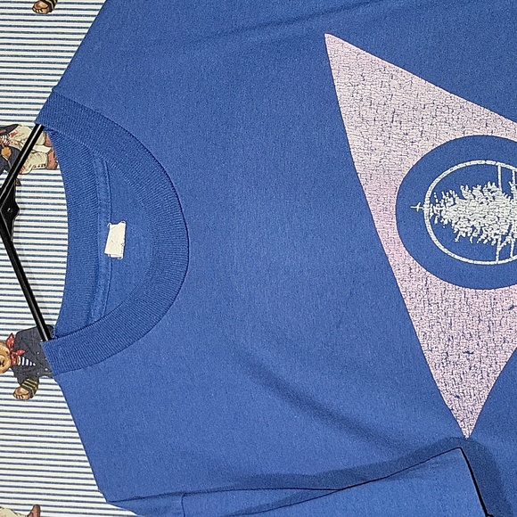 Vtg 80s Northern Arizona University Velva Sheen made is usa T shirt Adult Xl - Picture 4 of 9